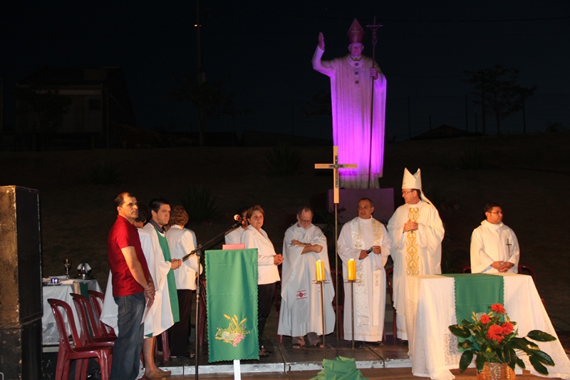 Missa no Parque Ecológico celebra memória litúrgica de São João Paulo II